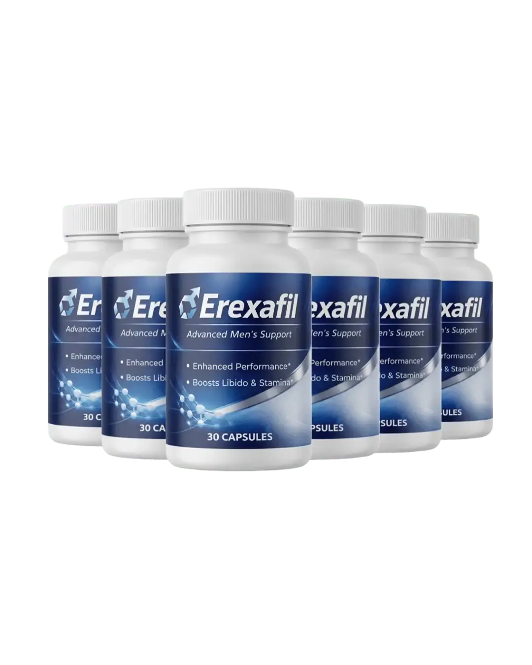 Erexafil Official Website erexafil-6-bottles-front-view